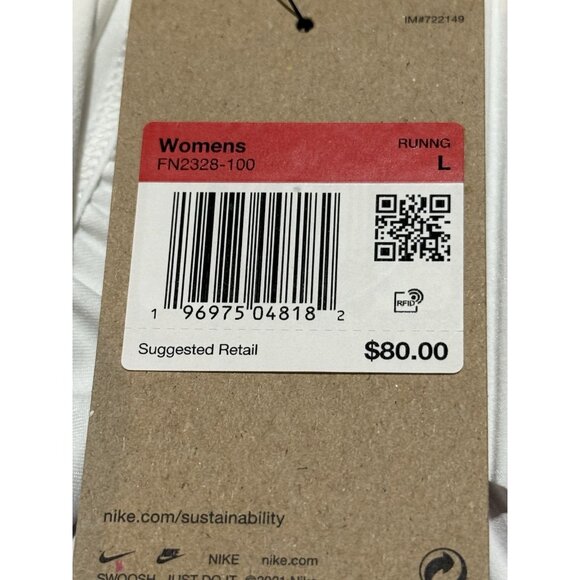 Nike Women's Athletic Shorts - White - Picture 4 of 4